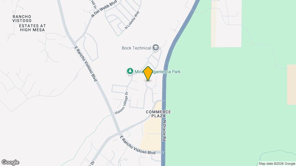 13360 N Wide View Dr Map and Location Details