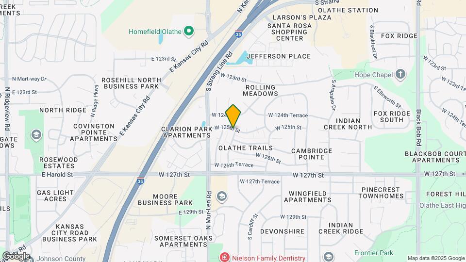 12500 S Summertree Ln Map and Location Details