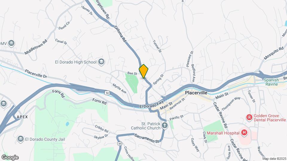 2896 Coloma St Mapa y Detalles de la Ubicación