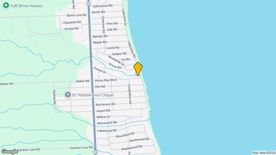 7503 Huron Bay Blvd Map and Location Details