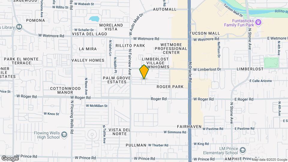 801 W Limberlost Dr Map and Location Details