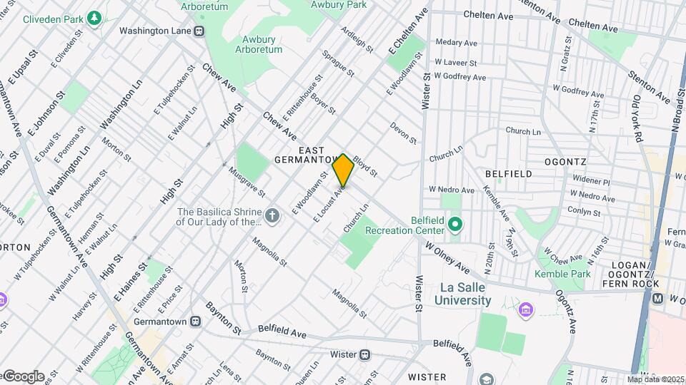 5554 Crowson St Map and Location Details