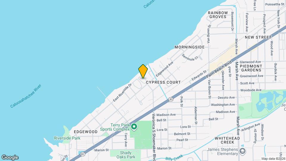 3617 Edgewood Ave Map and Location Details