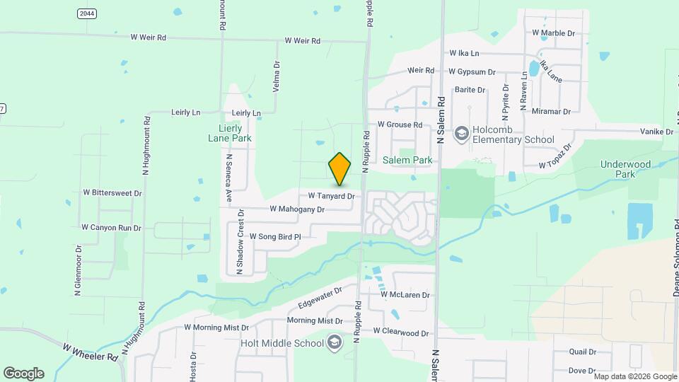 3806 W Tanyard Dr Map and Location Details