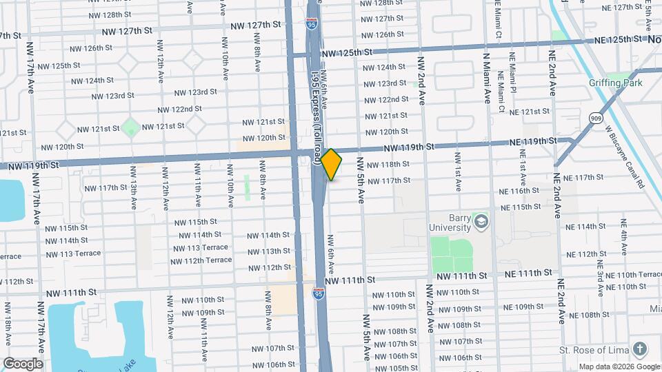 11645 NW 6th Ave Mapa y Detalles de la Ubicación