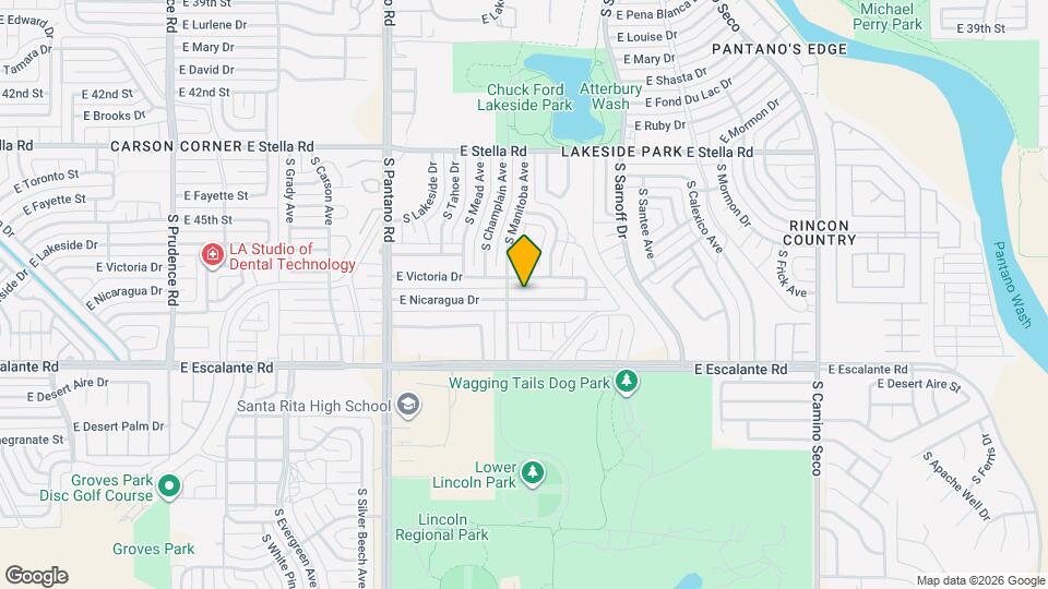 8145 E Nicaragua Dr Map and Location Details