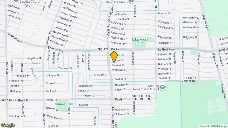 5715 Belmark St Map and Location Details