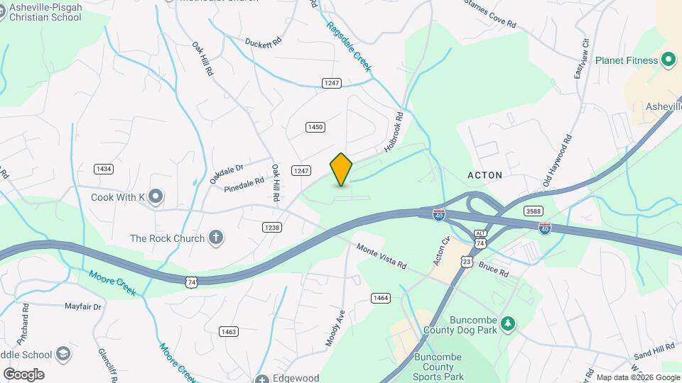 Hawthorne at Holbrook Map and Location Details