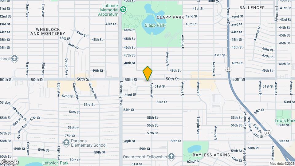 2301 50th St Map and Location Details