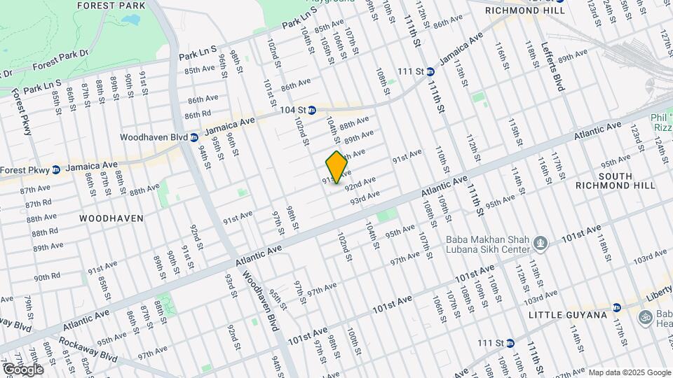 100-05 92nd Ave Map and Location Details