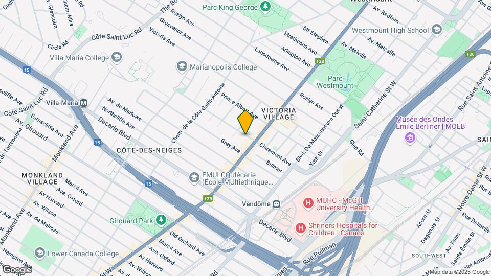 432 Claremont Av Map and Location Details