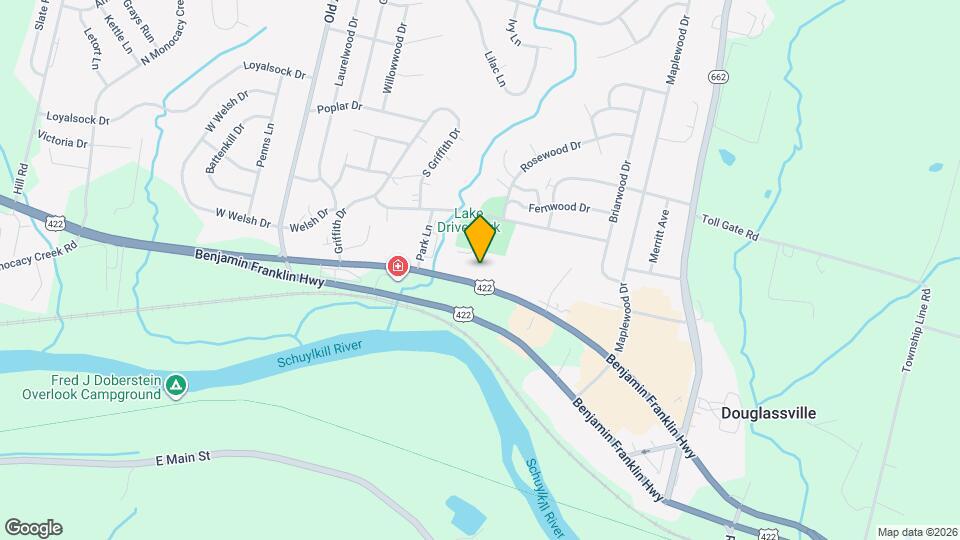 1091 Benjamin Franklin Hwy Map and Location Details