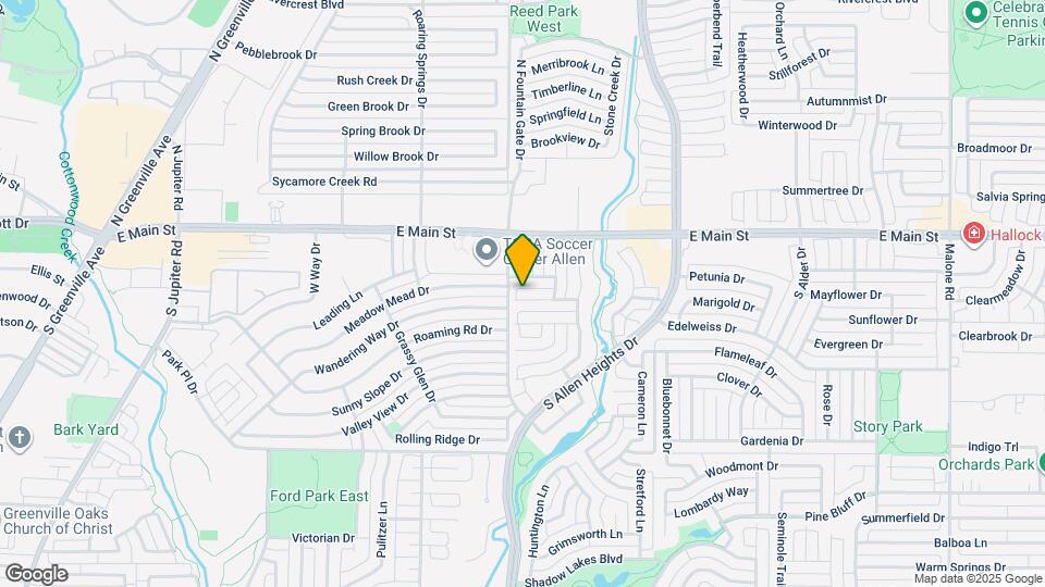1005 Blackenhurst Ln Map and Location Details