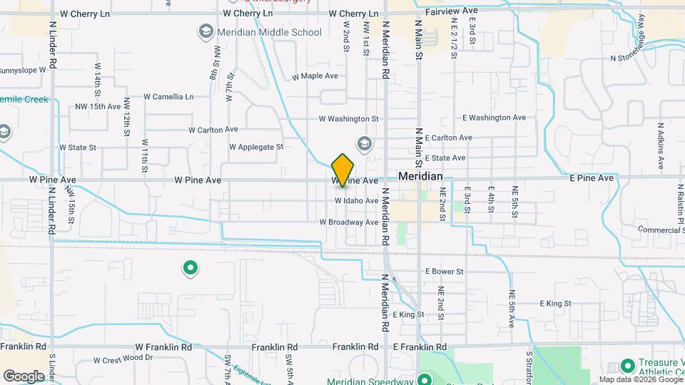 809 W 2nd St Map and Location Details