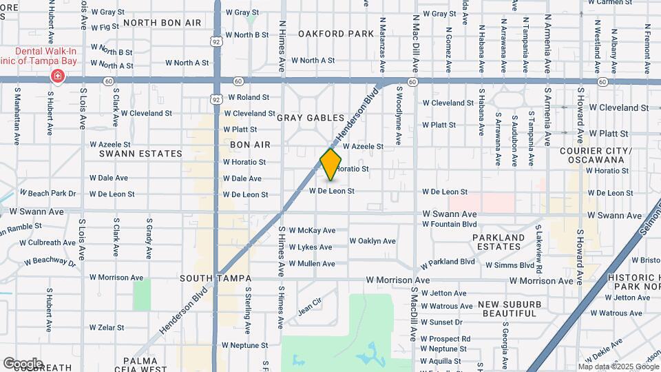 3315 W De Leon St Map and Location Details