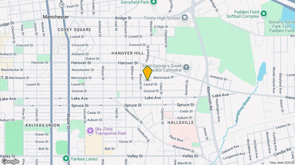 418 Laurel St, Unit 3 Map and Location Details