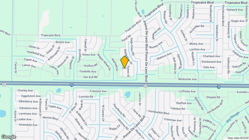 5164 Tolson St Map and Location Details