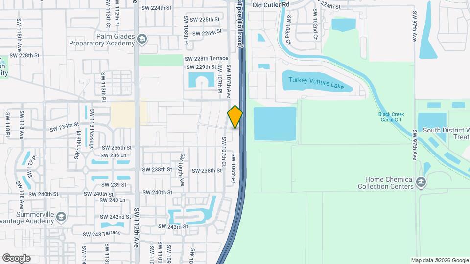 23501 SW 106th Pl Map and Location Details