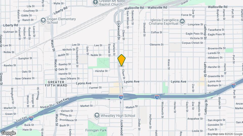 5509 Hershe St Map and Location Details