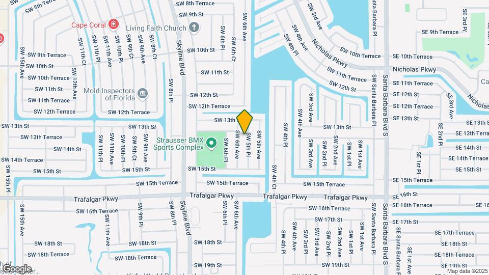 1322 SW 5th Pl Map and Location Details