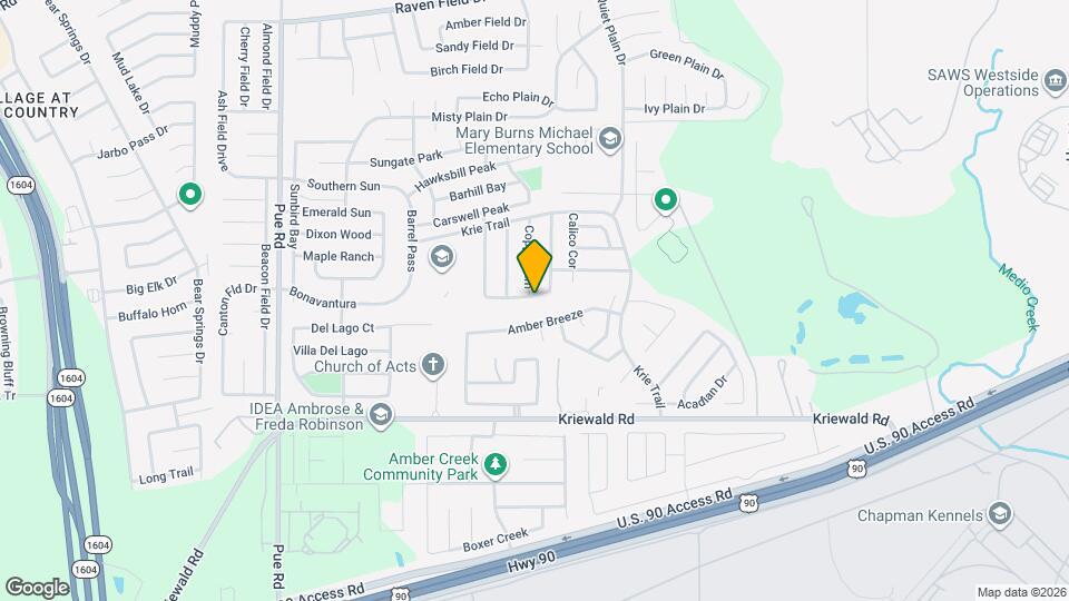 9822 Vandenberg Way Mapa y Detalles de la Ubicación