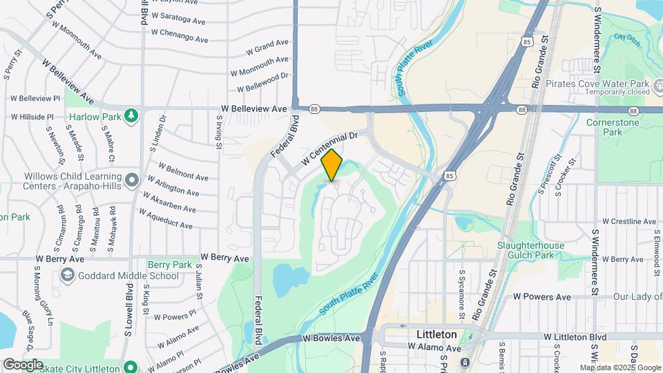 2894 W Riverwalk Cir Map and Location Details