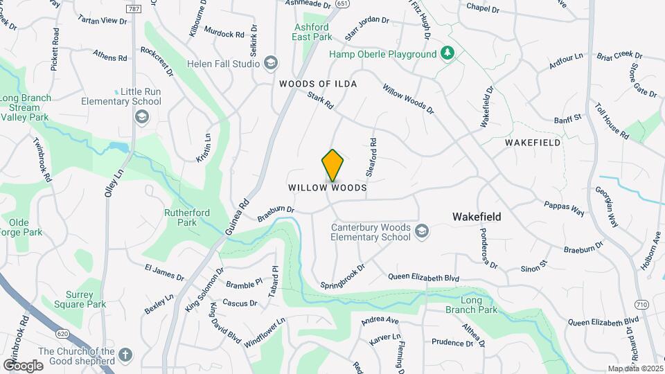 4625 Willet Dr Map and Location Details