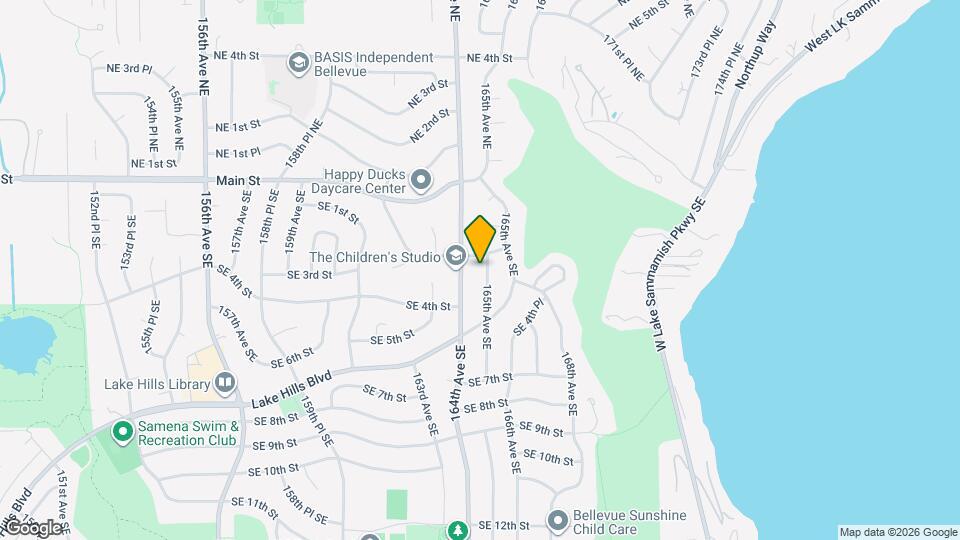 215 165th Ave SE Map and Location Details