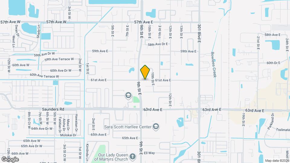 910 61st Ave E Map and Location Details