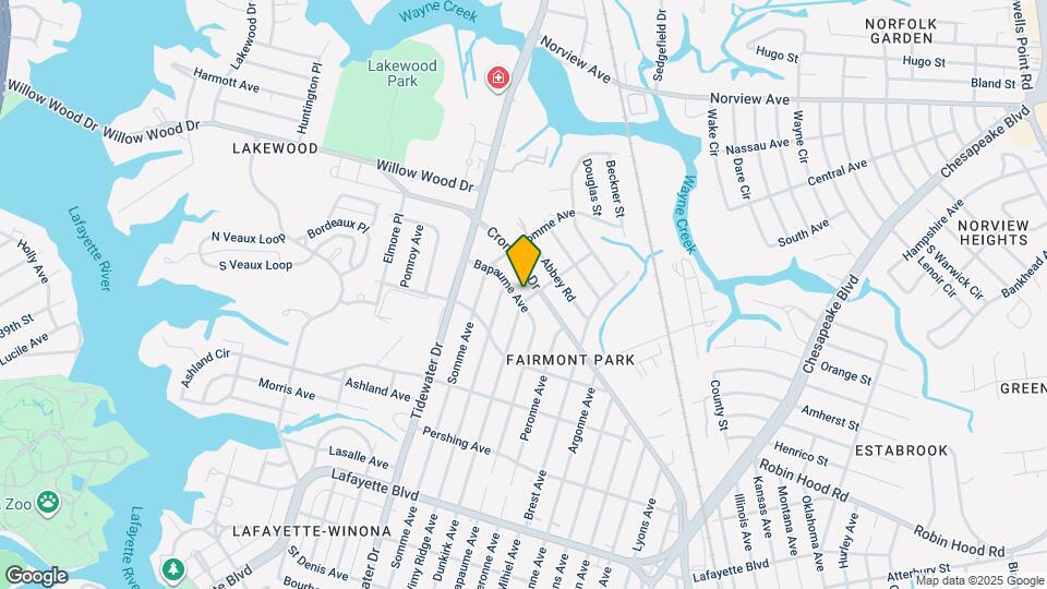 3524 Bapaume Ave Map and Location Details