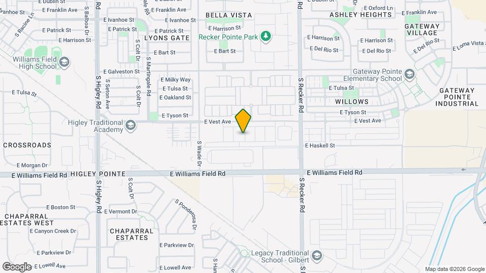 2264 S Osborn Ln Map and Location Details