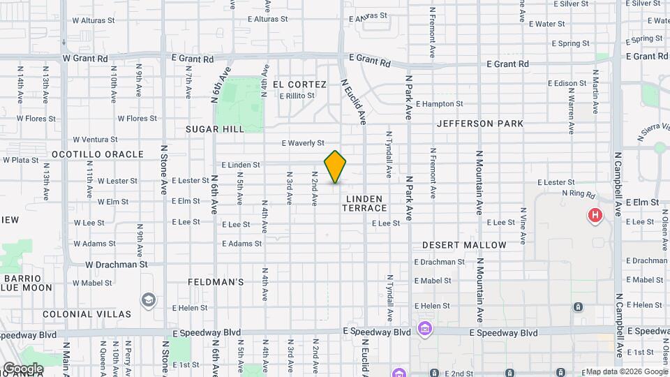 638-642 E Lester St Mapa y Detalles de la Ubicación