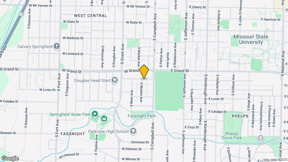434 W Normal St Map and Location Details