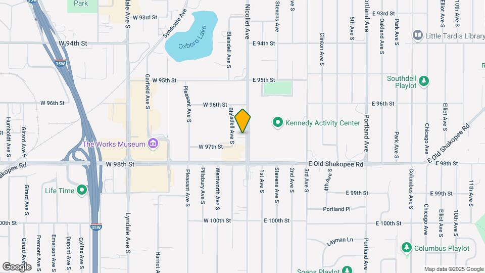 9730 Nicollet Mapa y Detalles de la Ubicación