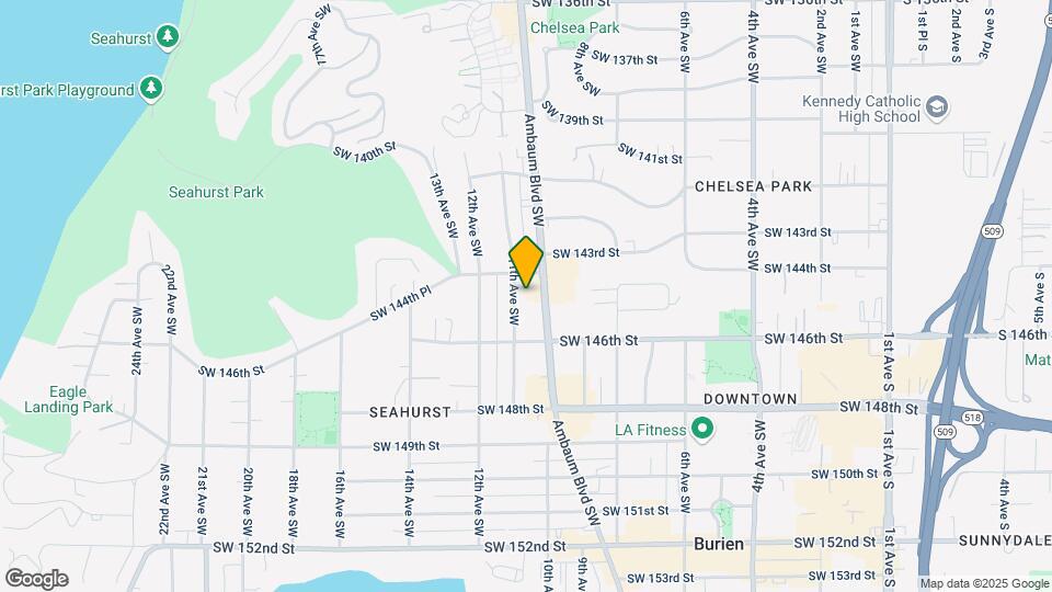 14416 11th Ave SW Map and Location Details