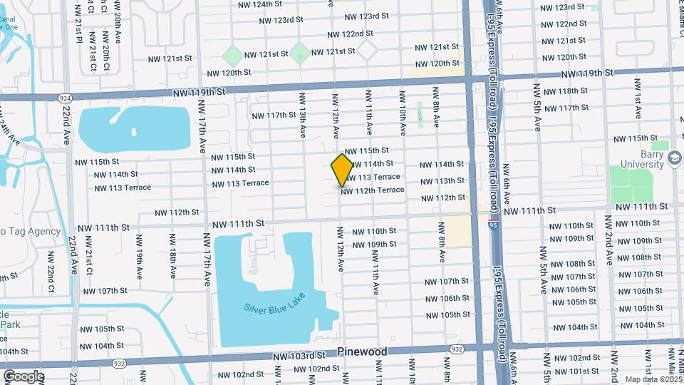 1192 NW 112th Terrace-Unit -1192 Map and Location Details