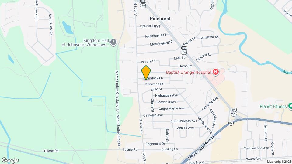 3732 Kenwood St Map and Location Details