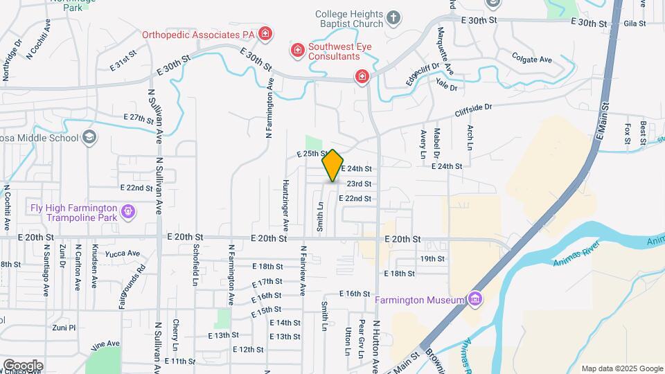 2509 E 23rd St Map and Location Details