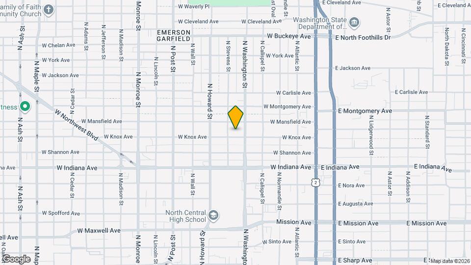 418 W Knox Ave, Unit 1 Map and Location Details