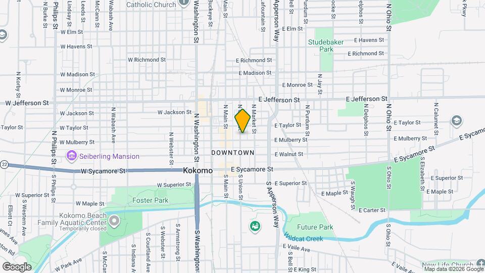 300 N Union St Map and Location Details