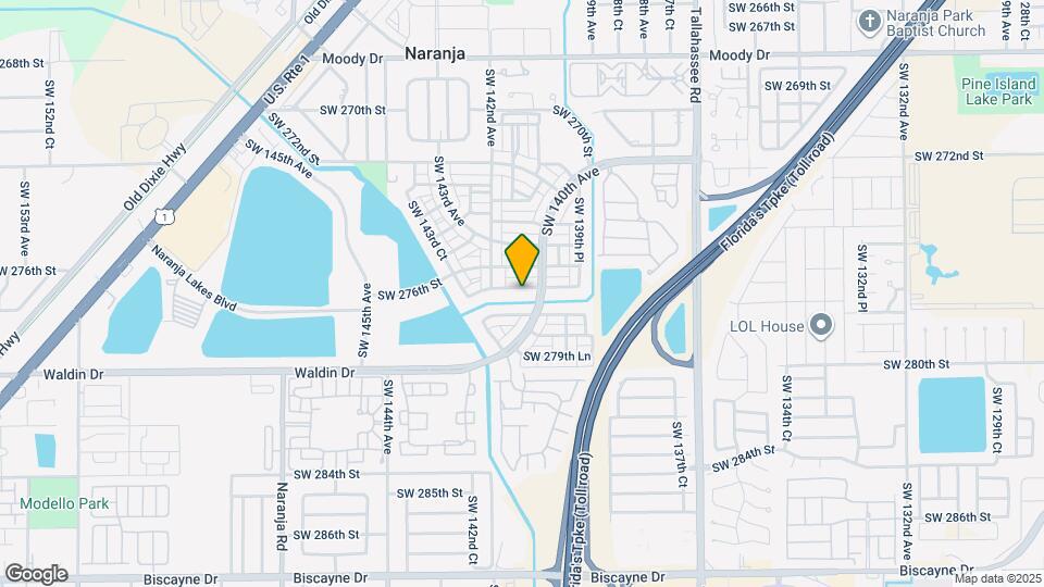 14044 SW 276th Way Map and Location Details