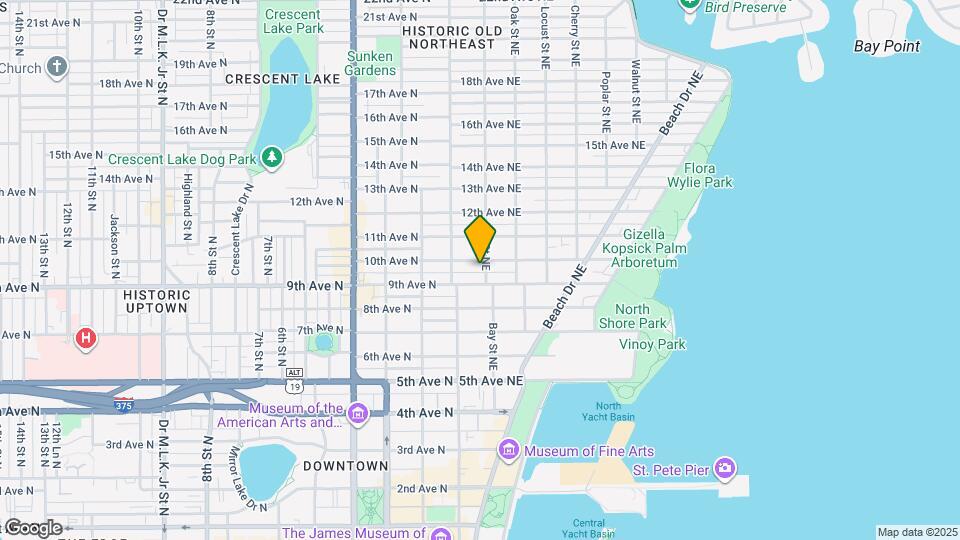 940 Bay St NE Map and Location Details