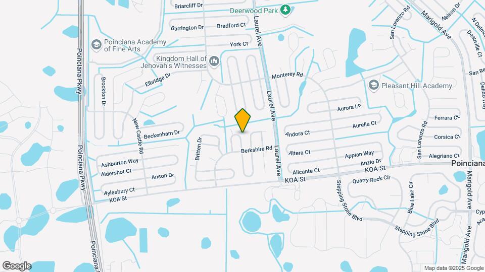 412 Bloomfield Dr Map and Location Details