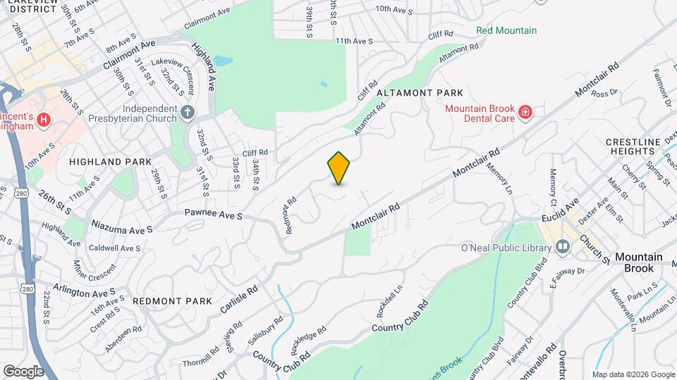 4020 Lenox Rd Map and Location Details