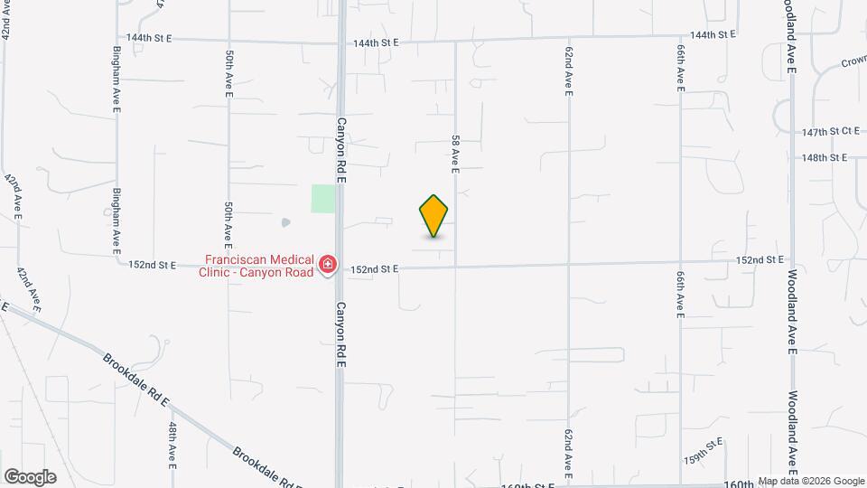 5719 151st St Ct E Map and Location Details