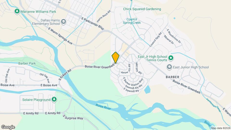 3905 S Woodcraft Ave Map and Location Details