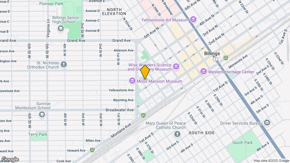 211 N 34th St Map and Location Details
