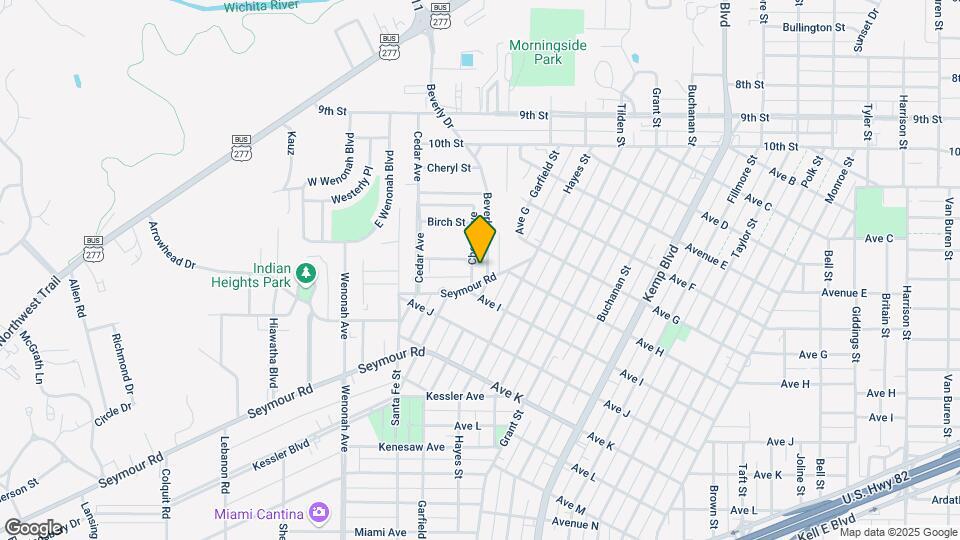 1720 Beverly Dr Map and Location Details