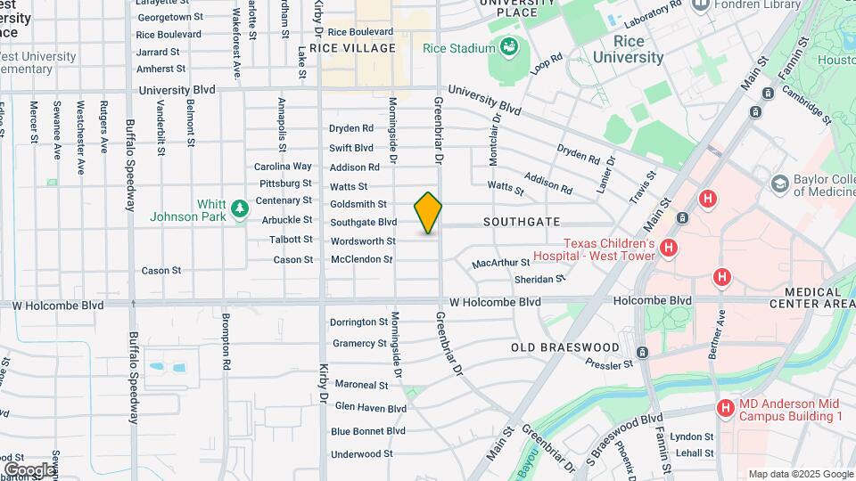 2324 Wordsworth St Map and Location Details