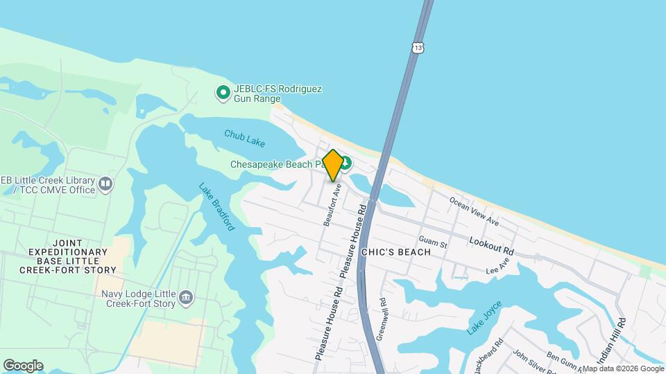 2513 Beaufort Ave Map and Location Details